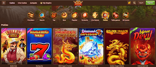 My Empire Casino Games Review