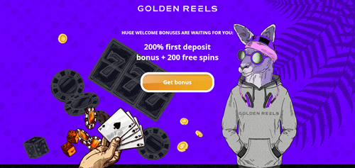 Golden Reels Casino Welcome Bonus 
